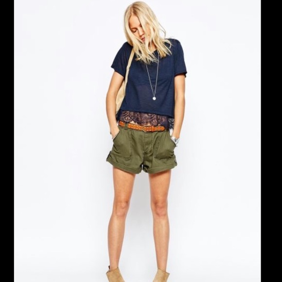 Abercrombie & Fitch Pants - 3/$25 New Abercrombie Army Green Shorts